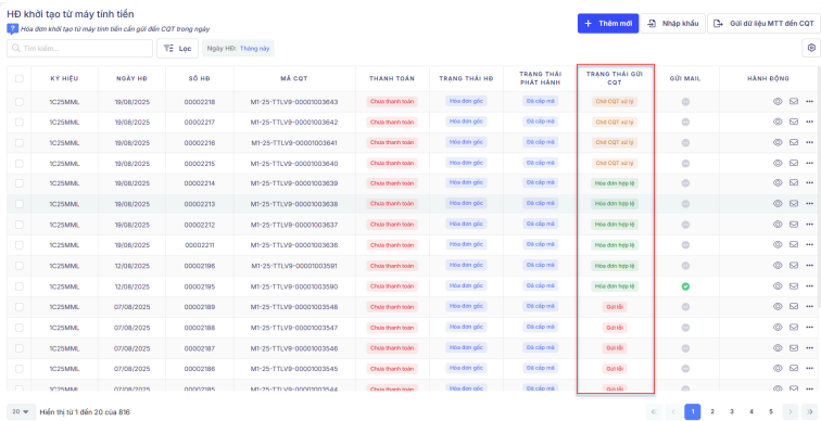 Hướng Dẫn Gửi Dữ Liệu Hóa Đơn Điện Tử Từ Máy Tính Tiền Đến Cơ Quan Thuế