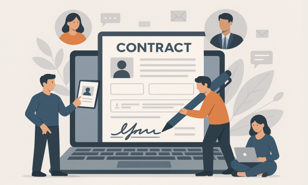 Hướng Dẫn Lập Hợp Đồng Điện Tử Không Mã Số Thuế